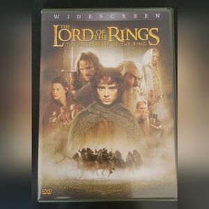 Lord of the rings The fellowship of the ring dvd